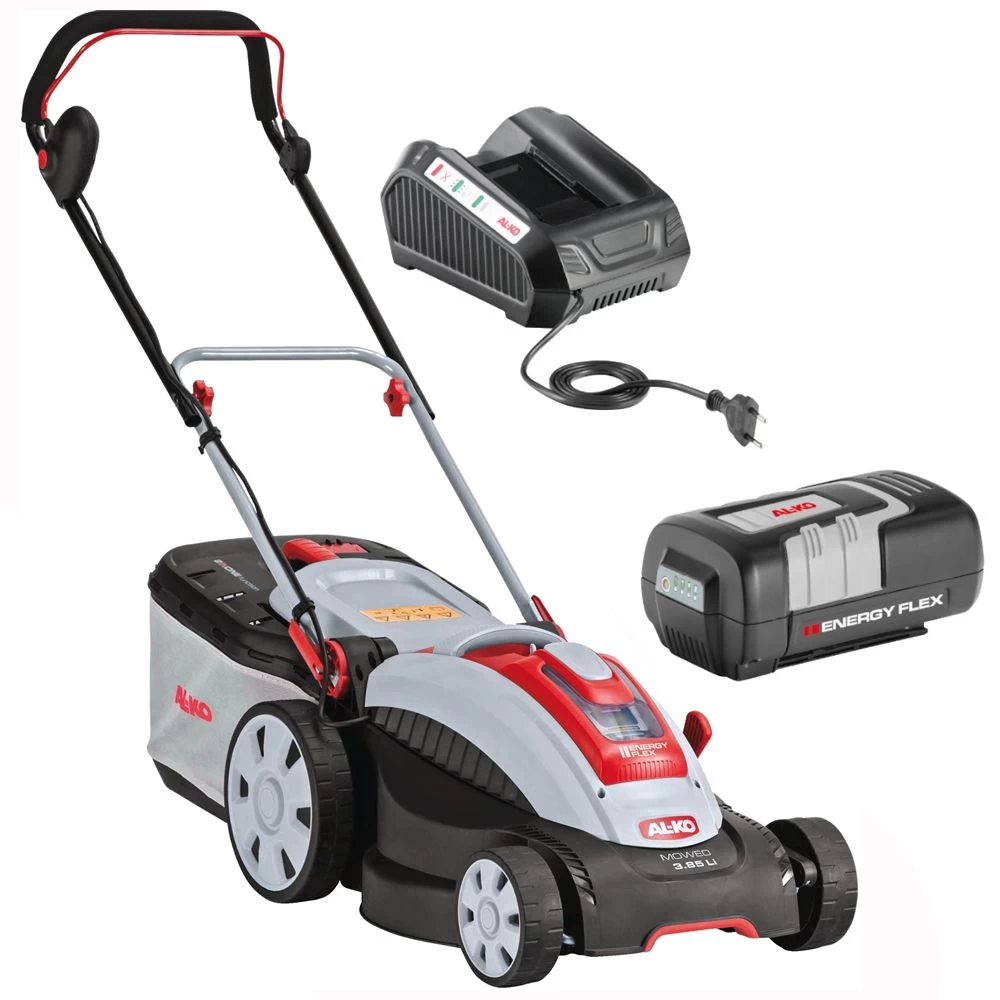 AL-KO 36V Moweo 3.85 Li Easy Push Cordless Lawn Mower (with 4Ah Battery & Charger)