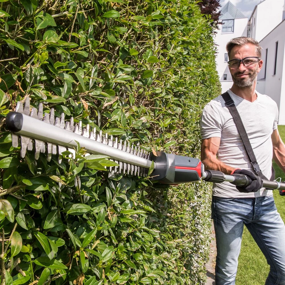 AL-KO HTA 1845 18V Bosch Home & Garden Compatible Cordless Long Reach Hedge Trimmer (Tool Only) - Image 4