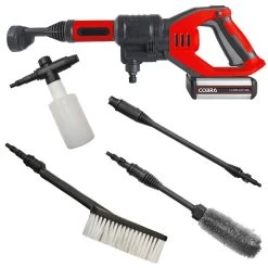Cobra PW18024V 24V Cordless Pressure Washer (with 2Ah Battery & Charger) (Bundle Builder)
