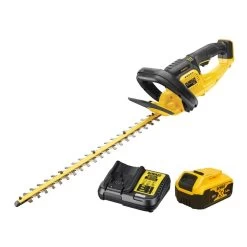 DeWalt DCM563P1-GB 18V XR Cordless Hedge Trimmer (with 5Ah Battery & Charger)