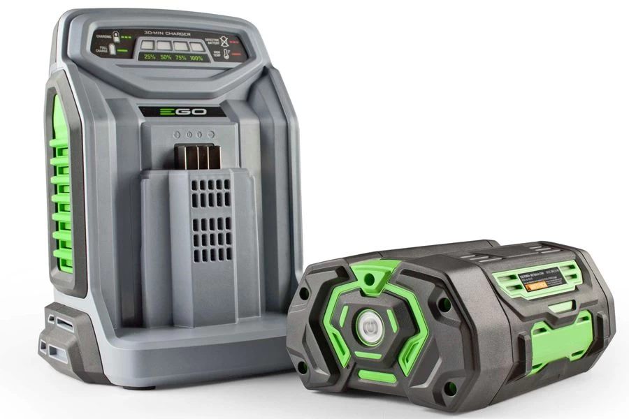 EGO Power+ LM2021E-SP 56V Steel Deck Variable Speed Cordless Lawn Mower (with 5Ah Battery & Rapid Charger) - Image 9