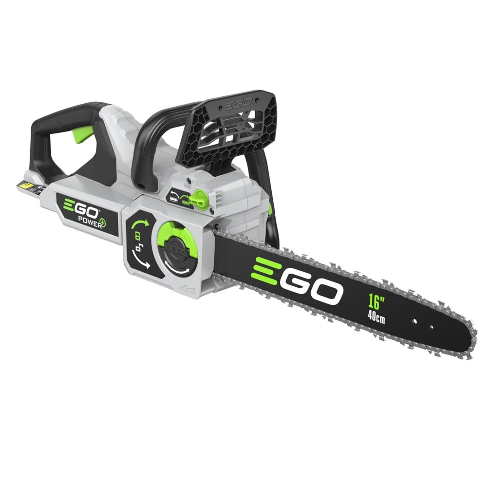EGO Power+ CS1614E 40cm 56V Lithium-Ion Cordless Chainsaw (with 5.0Ah Battery & Fast Charger) - Image 2