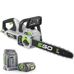 EGO Power+ CS1614E 40cm 56V Lithium-Ion Cordless Chainsaw (with 5.0Ah Battery & Fast Charger) (Bundle Builder)