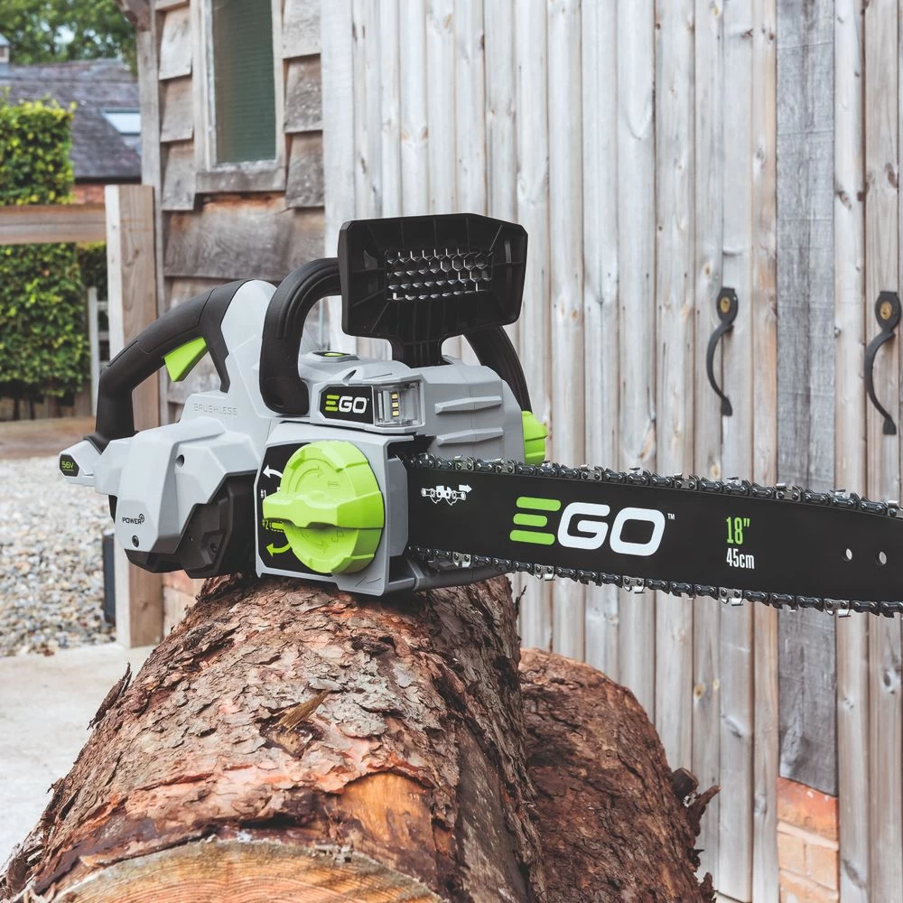 EGO Power+ CS1800E 45cm 56V Lithium-Ion Cordless Chainsaw (Bare Tool) - Image 3