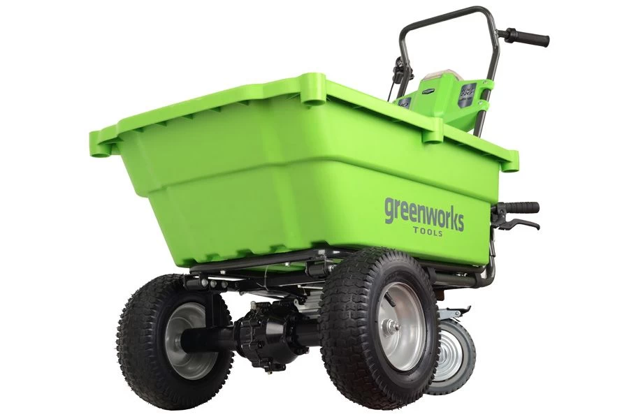 GreenWorks GWG40GC 100kg G-MAX 40V Self-Propelled Garden Cart (Bare Tool) - Image 3