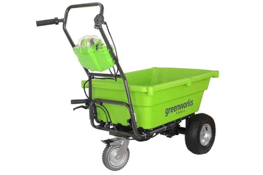 GreenWorks GWG40GC 100kg G-MAX 40V Self-Propelled Garden Cart (Bare Tool) - Image 2