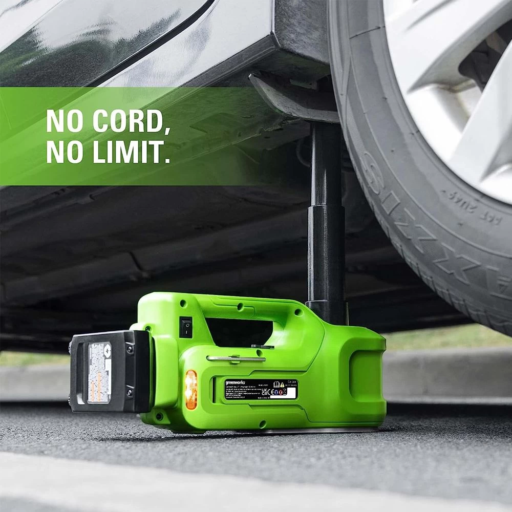 GreenWorks G24JACK 24V Cordless Car Jack (Bare Tool) - Image 3