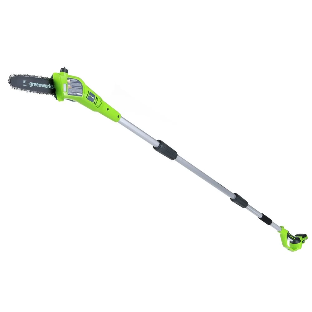 GreenWorks G24PS20 24V Cordless Pole Saw (Bare Tool) - Image 2