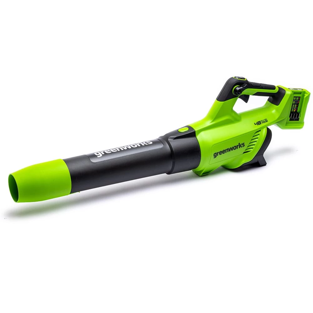 GreenWorks G24X2ABK2X 48V (2 X 24V) Cordless Axial Blower (with 2 X 2Ah 24V Batteries & Charger) - Image 2