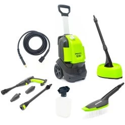 GreenWorks G30 Home & Garden Electric Pressure Washer 1500W 120 Bar