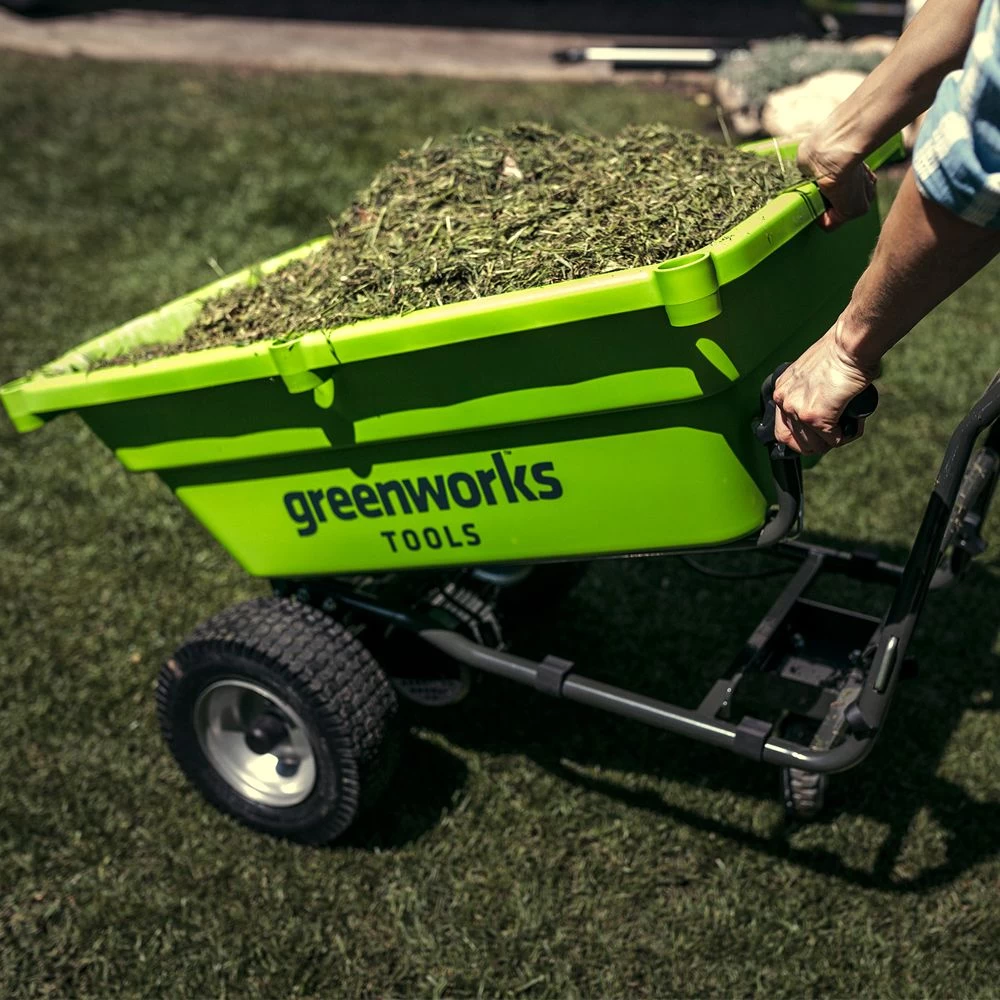 GreenWorks GWG40GC 100kg G-MAX 40V Self-Propelled Garden Cart (Bare Tool) - Image 8