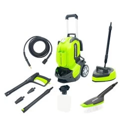 GreenWorks G40 Home & Garden Electric Pressure Washer 1900W 135Bar
