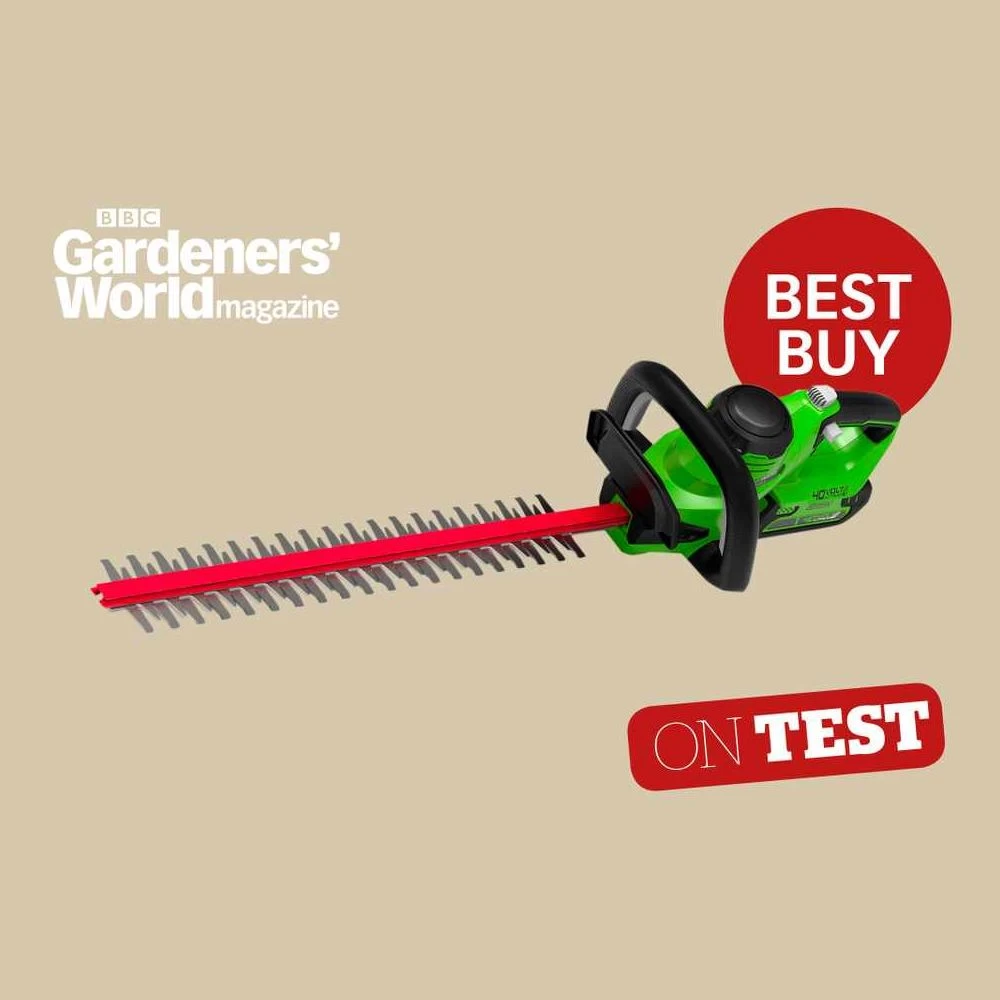 GreenWorks G40HT61K2 G-MAX 40V Cordless Hedge Trimmer (with 2Ah Battery & 2A Charger) - Image 5