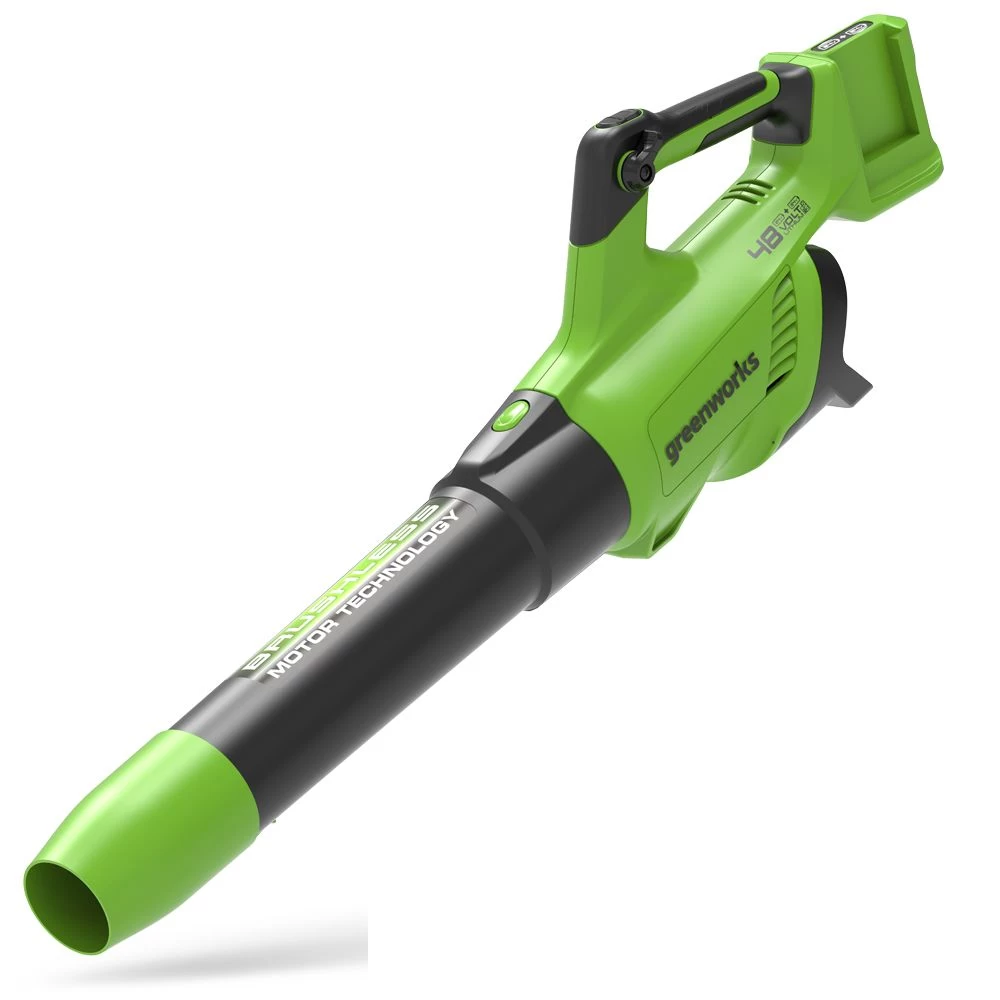 GreenWorks GD24X2ABK2X Brushless 48V (2 X 24V) Cordless Axial Blower (with 2 X 2Ah Batteries & Charger) (Bundle Builder) - Image 2