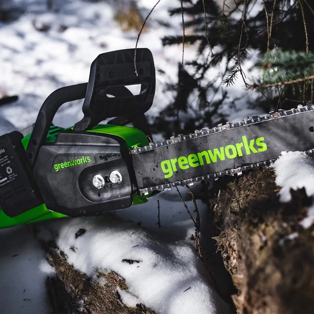 GreenWorks GD24X2CS36 DigiPro 48V (2 X 24V) Cordless Chainsaw (Bare Tool) - Image 3