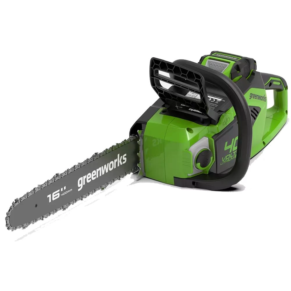 GreenWorks GD40CS18 40cm G-MAX 40V Cordless Chainsaw (Bare Tool) - Image 3