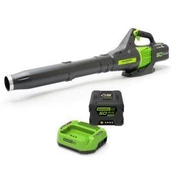 GreenWorks Pro GD60ABK4 60V Cordless Blower (with 4Ah Battery & Charger) (Bundle Builder)