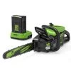 GreenWorks Pro GD60CS40K4 60V Cordless Chainsaw (with 4Ah Battery & 2A Charger) (Bundle Builder)