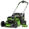 GreenWorks Pro GD60LM46SPK4 4-in-1 60V Variable Speed Cordless Lawn Mower (with 4Ah Battery & Charger)