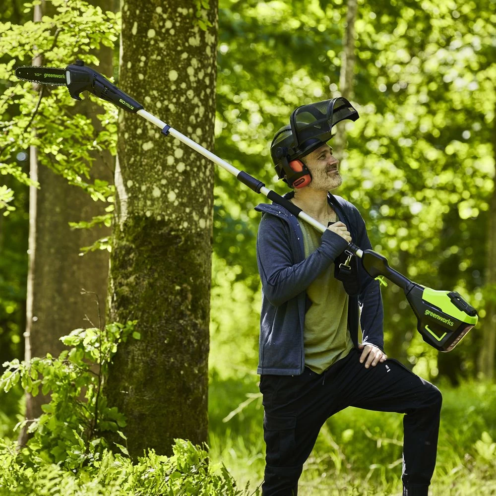 GreenWorks Pro GD60PS25 60V Cordless Polesaw (Bare Tool) (Bundle Builder) - Image 3