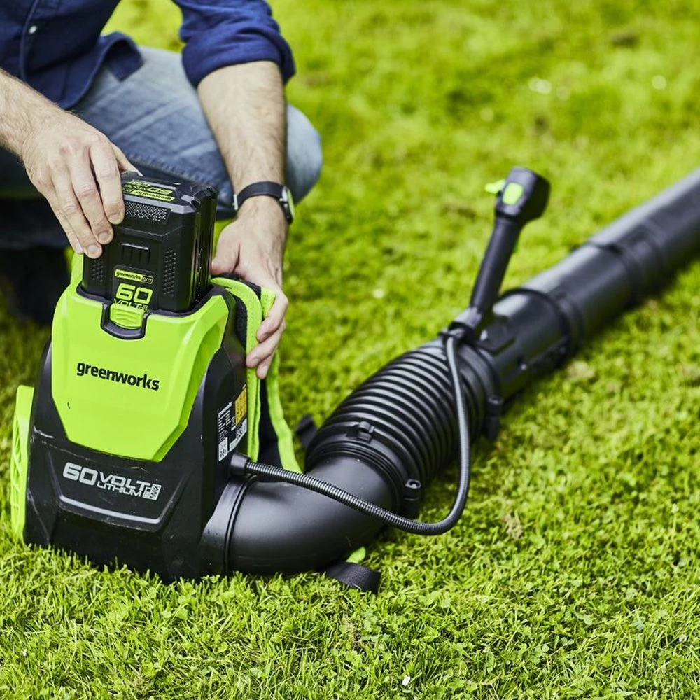 GreenWorks Pro GD60BPB 60V Backpack Blower (Bare Tool) - Image 10