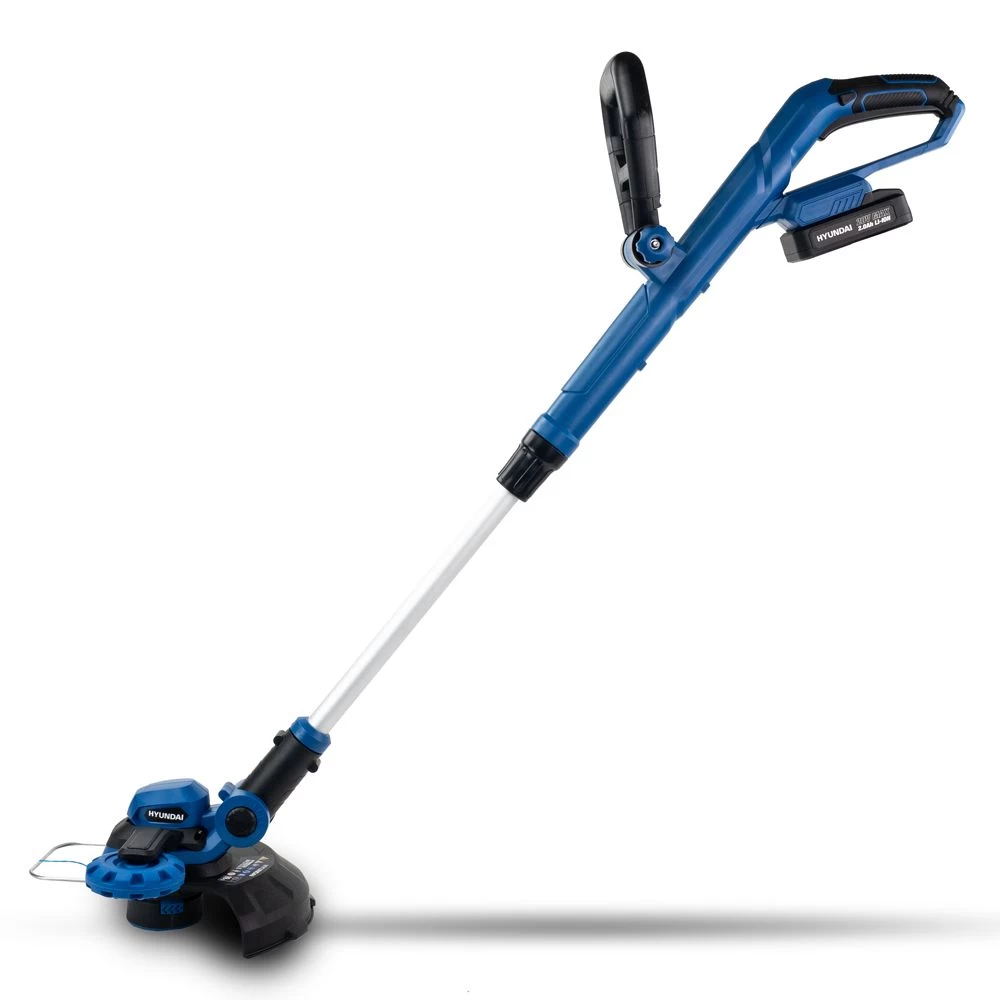Hyundai HY2187 20V MAX Cordless Grass Trimmer / Lawn Edger (with 2Ah Battery & Charger) - Image 2