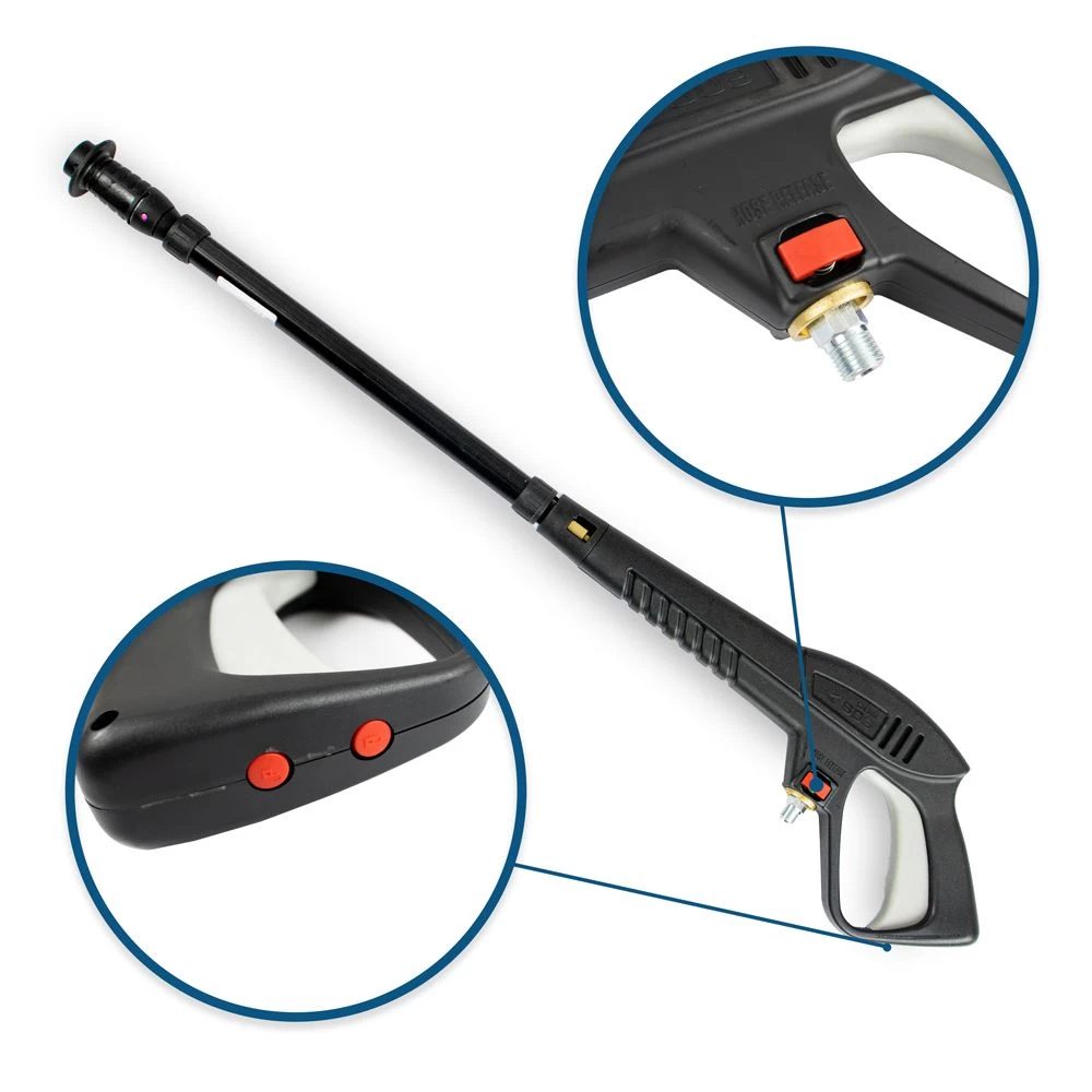 Hyundai HY145HPW-1 2100psi 80°C 2.3kW Electric Hot & Cold Pressure Washer - Image 9