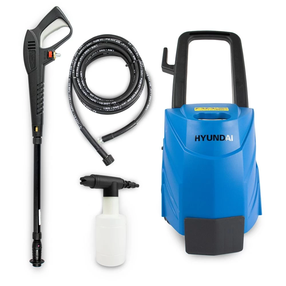 Hyundai HY145HPW-1 2100psi 80°C 2.3kW Electric Hot & Cold Pressure Washer - Image 3
