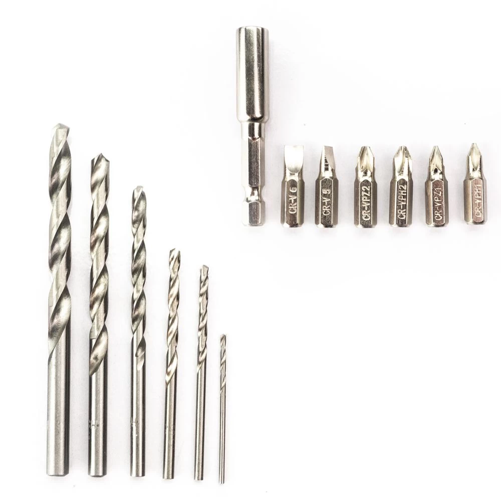 Hyundai HY2176 20V MAX Cordless Drill Driver & 13-Piece Drill Accessory Set - Image 4