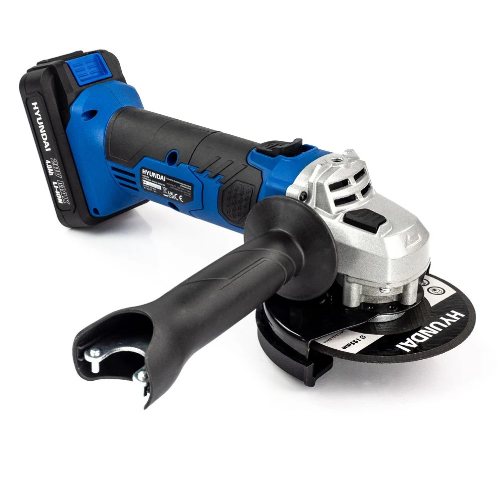 Hyundai HY2179 20V MAX 125mm Cordless Angle Grinder - Image 2