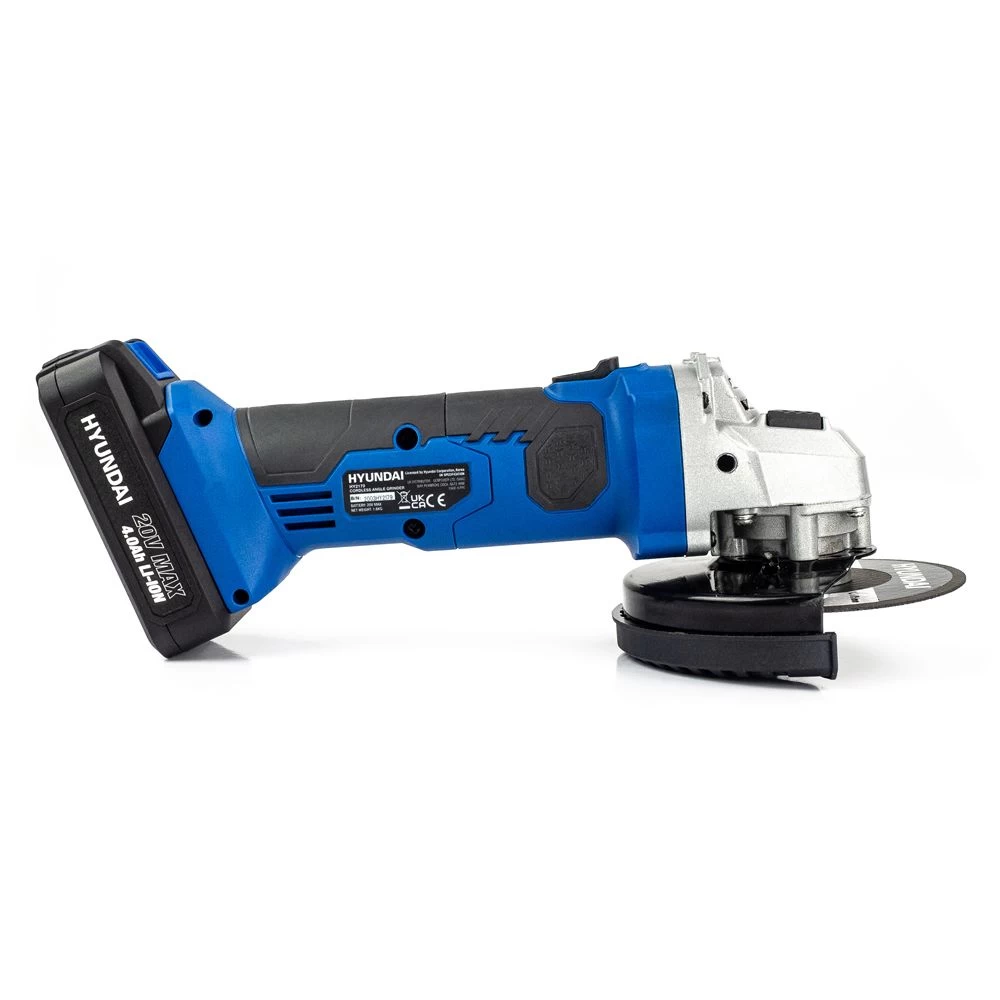 Hyundai HY2179 20V MAX 125mm Cordless Angle Grinder - Image 3