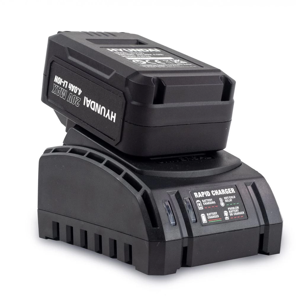 Hyundai HY2190 20V MAX Cordless Chainsaw (with 4Ah Battery & Charger) - Image 7