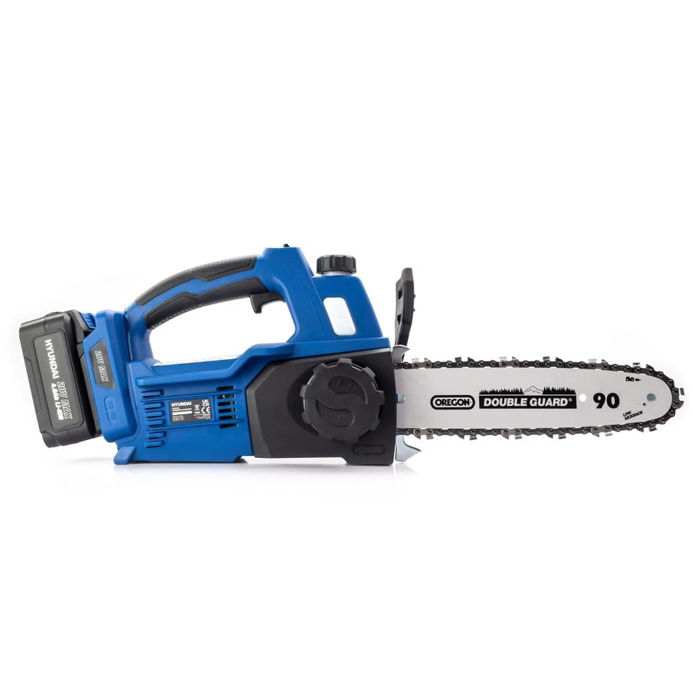Hyundai HY2190 20V MAX Cordless Chainsaw (with 4Ah Battery & Charger) - Image 4