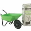 The Walsall Shire Multi Purpose Barrow In A Box - Lime - Pneumatic Wheel