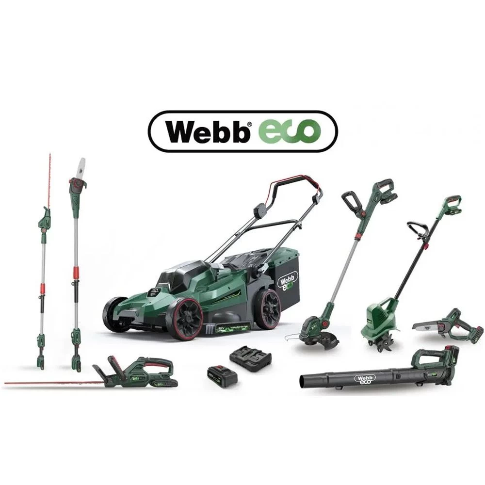Webb Eco WEV20HTB2 20V Cordless Hedge Trimmer (with 2Ah Battery & Charger) - Image 10