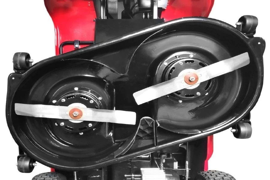 Weibang ION 81 RC Battery Ride-On Lawn Mower - Image 6