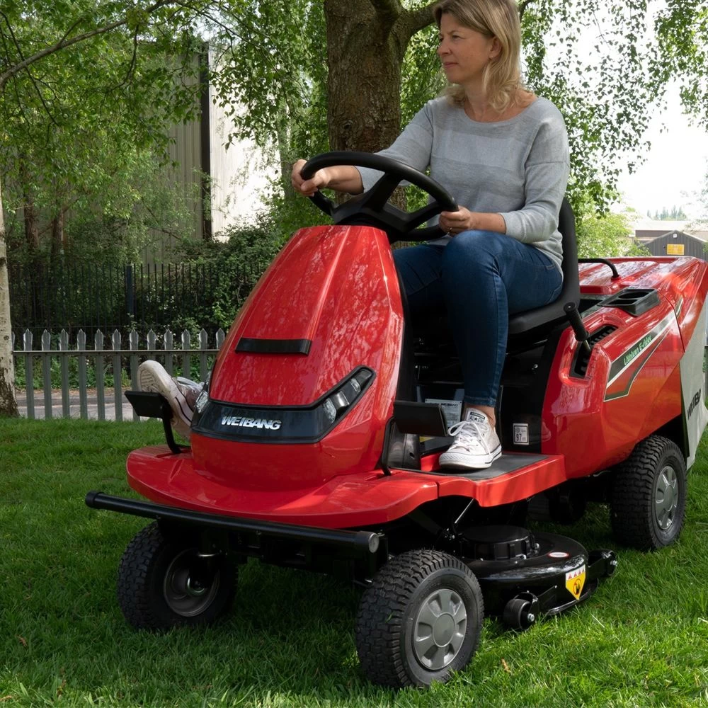 Weibang ION 81 RC Battery Ride-On Lawn Mower - Image 10
